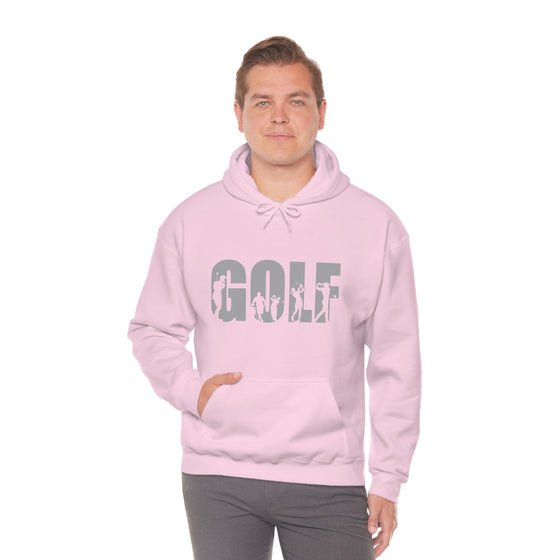 Chill Stitch – Golf Sport - Unisex Hooded Hoodie Sweatshirt – Embrace Your Vibe