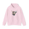 Sweatshirt | Highland Cow Watercolor V1 Western Cowgirl | Unisex Hooded Hoodie Sweatshirt