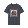 Halloween Shirt | Autumn Leaves And Pumpkins Please Shirt | Unisex Soft Style Tee T-Shirt