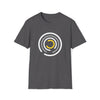 Abstract Semi Circle Letter C Shapes V9 | Unisex Soft Style Tee T-Shirt | Embrace Your Vibe