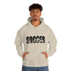 Chill Stitch – Soccer Sport - Unisex Hooded Hoodie Sweatshirt – Embrace Your Vibe