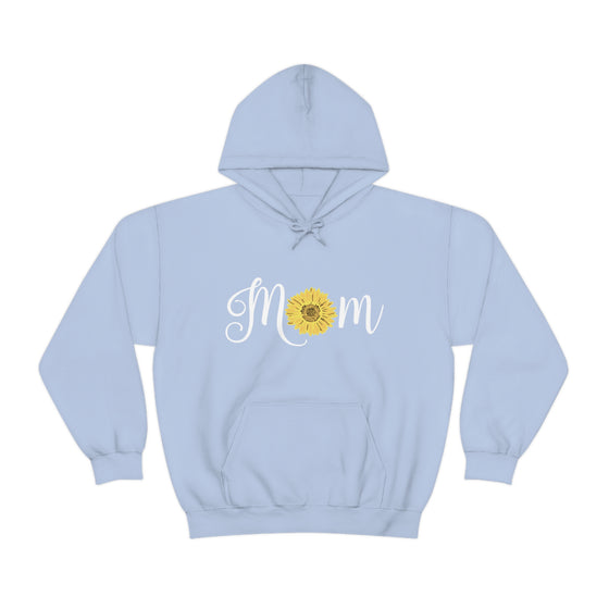 Chill Stitch – Mom Sunflower - Unisex Hooded Hoodie Sweatshirt – Embrace Your Vibe