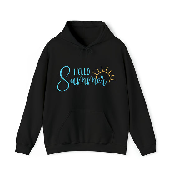 Summer Hoodie | Hello Summer | Unisex Hooded Hoodie Sweatshirt