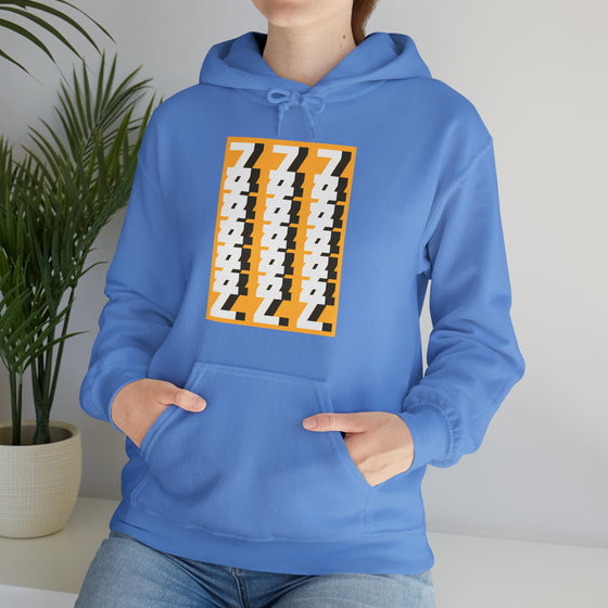Abstract Shapes V1 Horizontal Scribe | Abstract | Minimalist | Modern  Unisex Hooded Hoodie Sweatshirt | Embrace Your Vibe
