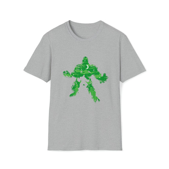 Green Monster Hulk | Abstract Unisex Soft Style Tee T-Shirt