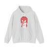 David Bowie | Unisex Hooded Hoodie Sweatshirt | Embrace Your Vibe | Calligram Word Design