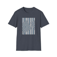  Abstract Woven Fabric Shapes V30 | Unisex Soft Style Tee T-Shirt | Embrace Your Vibe