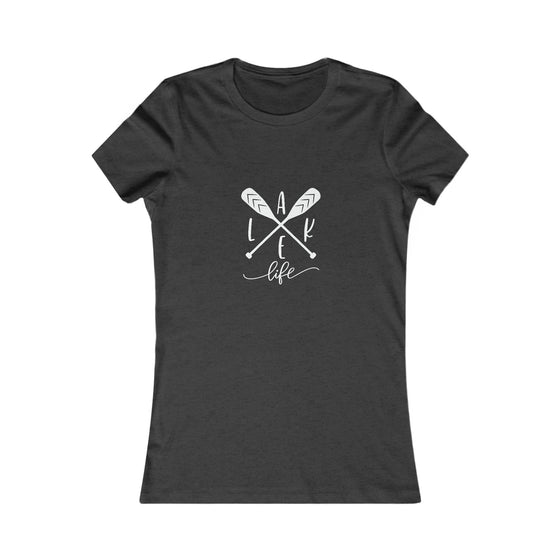 Beach Lake Life Lake Oars | Women’s Bella Canvas T-Shirt | Soft Style Tee T-Shirt | Embrace Your Vibe