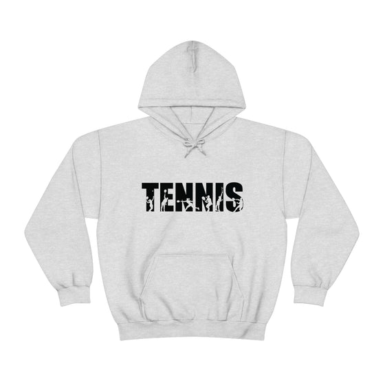 Chill Stitch – Tennis Sport - Unisex Hooded Hoodie Sweatshirt – Embrace Your Vibe