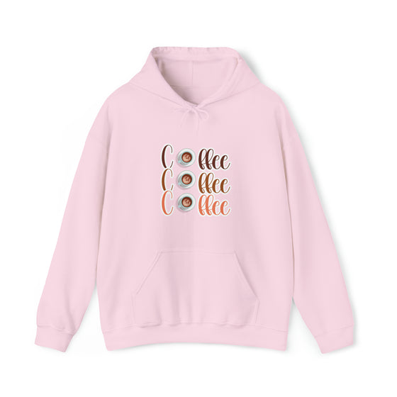 Coffee Cup Sweatshirt | Coffee Latte Drink | Unisex Hooded Hoodie Sweatshirt | Chill Stitch Clothing