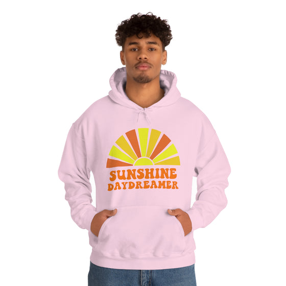 Chill Stitch – Sunshine Day Dreamer - Unisex Hooded Hoodie Sweatshirt – Embrace Your Vibe