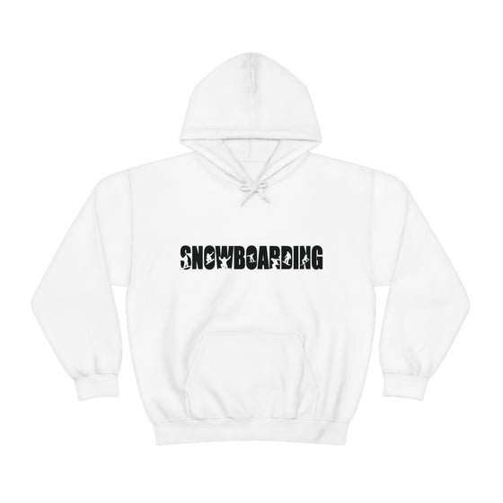 Chill Stitch – Snowboarding Sport - Unisex Hooded Hoodie Sweatshirt – Embrace Your Vibe