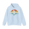 Bike Sweatshirt | MTB Mountain Bike Sunset Sunrise | Unisex Hooded Hoodie Sweatshirt