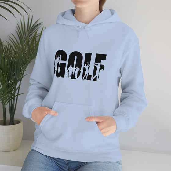 Chill Stitch – Golf Sport - Unisex Hooded Hoodie Sweatshirt – Embrace Your Vibe