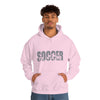 Chill Stitch – Soccer Sport - Unisex Hooded Hoodie Sweatshirt – Embrace Your Vibe