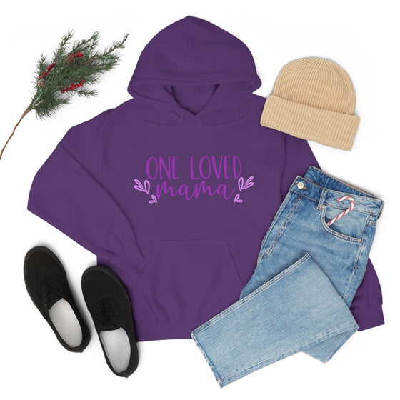 Chill Stitch – One Loved Mamma - Unisex Hooded Hoodie Sweatshirt – Embrace Your Vibe