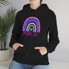 Chill Stitch – Mom Life Rainbow - Unisex Hooded Hoodie Sweatshirt – Embrace Your Vibe