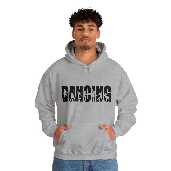 Dancing Dance Sweatshirt | Silhouette Sports Name | Unisex Hooded Hoodie Sweatshirt