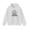 Joker | Unisex Hooded Hoodie Sweatshirt | Embrace Your Vibe | Calligram Word Design