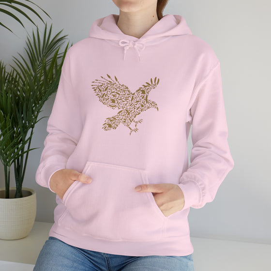 Eagle Flight Sweatshirt | Abstract Unisex Hooded Hoodie Sweatshirt