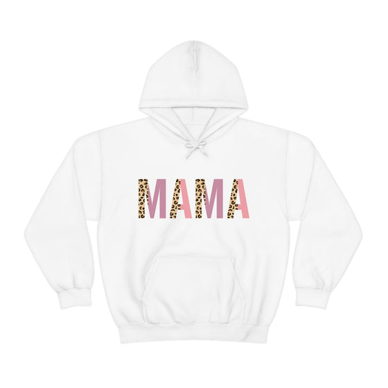 Chill Stitch – Mama Leopard - Unisex Hooded Hoodie Sweatshirt – Embrace Your Vibe