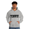 Chill Stitch – Tennis Sport - Unisex Hooded Hoodie Sweatshirt – Embrace Your Vibe