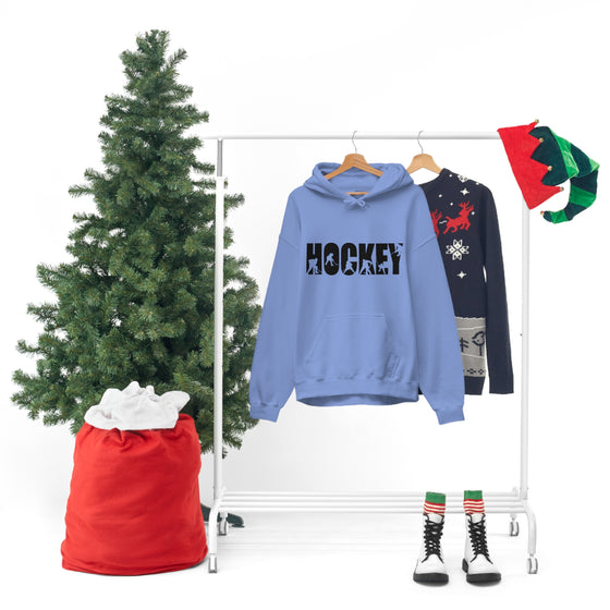 Chill Stitch – Hockey Sport - Unisex Hooded Hoodie Sweatshirt – Embrace Your Vibe