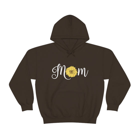 Chill Stitch – Mom Sunflower - Unisex Hooded Hoodie Sweatshirt – Embrace Your Vibe