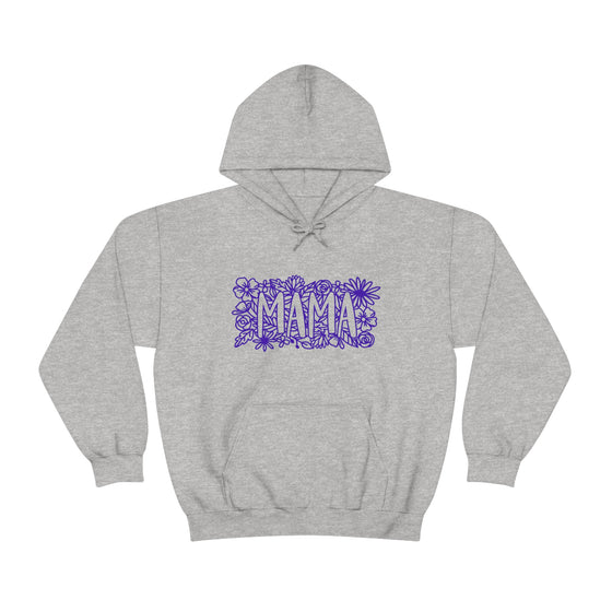 Flower Lattice Mama Sweatshirt | Unisex Hooded Hoodie Sweatshirt