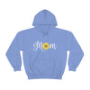 Chill Stitch – Mom Sunflower - Unisex Hooded Hoodie Sweatshirt – Embrace Your Vibe