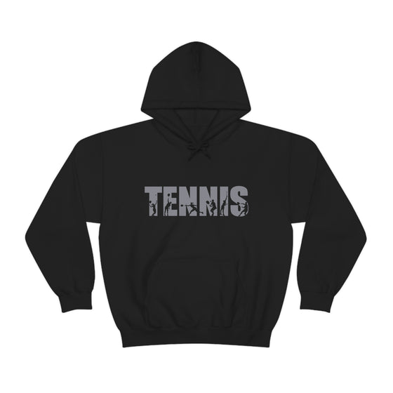 Chill Stitch – Tennis Sport - Unisex Hooded Hoodie Sweatshirt – Embrace Your Vibe