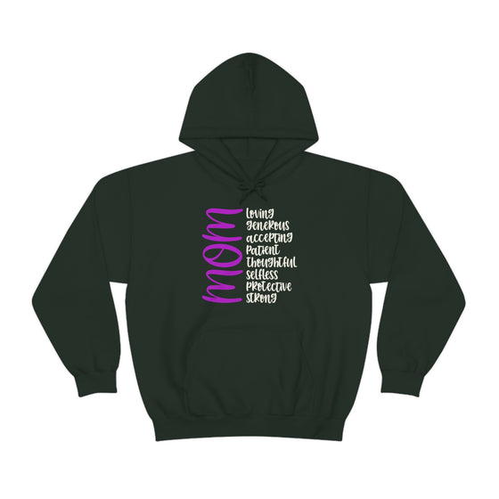 Chill Stitch – Mom Descriptions Flow - Unisex Hooded Hoodie Sweatshirt – Embrace Your Vibe