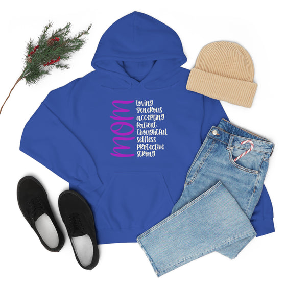 Chill Stitch – Mom Descriptions Flow - Unisex Hooded Hoodie Sweatshirt – Embrace Your Vibe