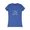 Camp Arrows Logo Camping | Women’s Bella Canvas |  Soft Style Tee T-Shirt | Chill Stitch Clothing