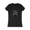 Camp Arrows Logo Camping | Women’s Bella Canvas |  Soft Style Tee T-Shirt | Chill Stitch Clothing