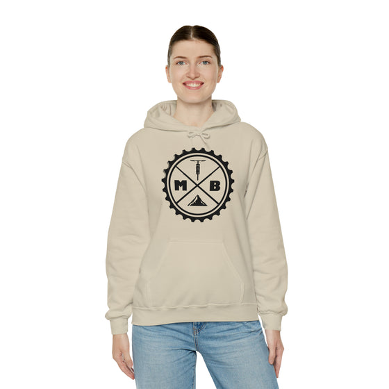 Bike Sweatshirt | MTB Mountain Bike X Rides | Unisex Hooded Hoodie Sweatshirt