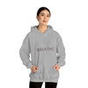 BREATH Relaxation Self Care Meditation Yoga | Unisex Hooded Hoodie Sweatshirt | Embrace Your Vibe