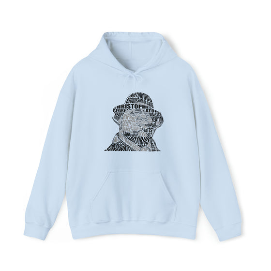 Notorious Big Rapper | Unisex Hooded Hoodie Sweatshirt  | Calligram Word Design