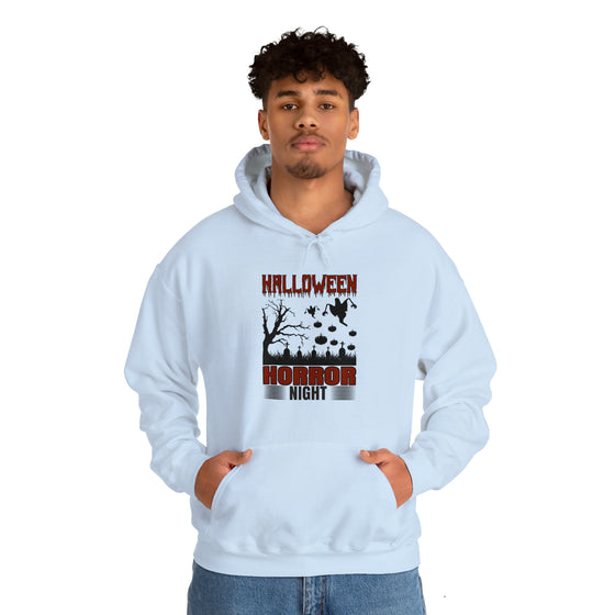 Halloween Sweatshirt  | Horror Night | Unisex Hooded Hoodie Sweatshirt