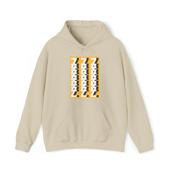 Abstract Shapes V1 Horizontal Scribe | Abstract | Minimalist | Modern  Unisex Hooded Hoodie Sweatshirt | Embrace Your Vibe