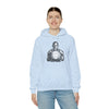 Michael Jordan Basketball | Unisex Hooded Hoodie Sweatshirt  | Calligram Word Design