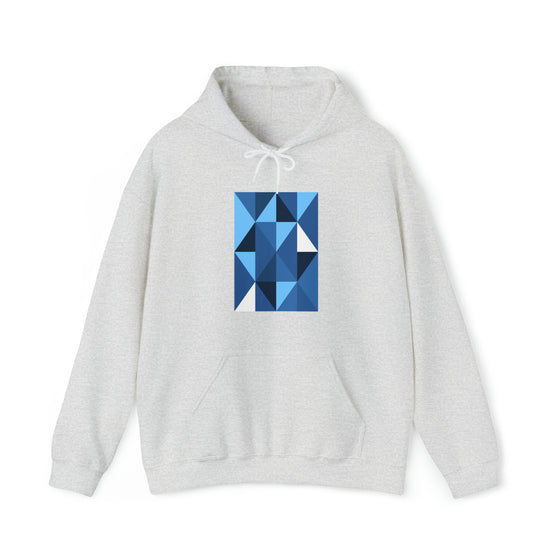 Abstract Shapes V21Geometric Diamonds | Abstract | Minimalist | Modern | Unisex Hooded Hoodie Sweatshirt | Embrace Your Vibe