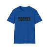 Hockey Shirt | Sporting Athlete Silhouettes | Unisex Soft Style T-Shirt