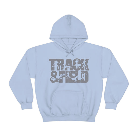 Chill Stitch – Track & Field Sport - Unisex Hooded Hoodie Sweatshirt – Embrace Your Vibe
