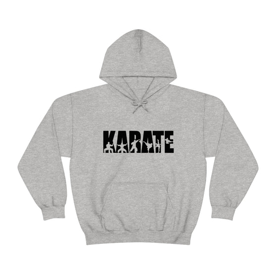 Chill Stitch – Karate Sport - Unisex Hooded Hoodie Sweatshirt – Embrace Your Vibe