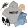 Chill Stitch – Volleyball Sport - Unisex Hooded Hoodie Sweatshirt – Embrace Your Vibe