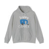 Happy Camper Sweatshirt | Heart Camping Outdoors  | Unisex Hooded Hoodie Sweatshirt