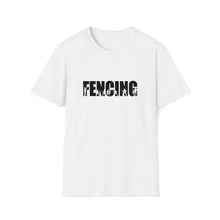  Fencing Dueling Shirt | Athlete Silhouettes | Unisex Soft Style T-Shirt