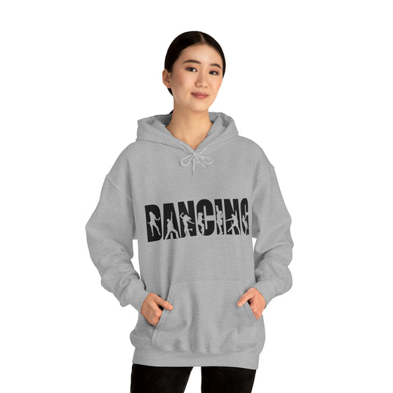 Dancing Dance Sweatshirt | Silhouette Sports Name | Unisex Hooded Hoodie Sweatshirt