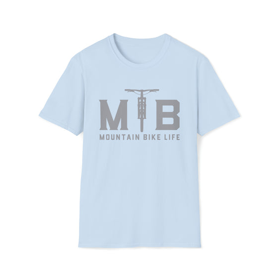 Bike Shirt | MTB Mountain Bike Life Biking |  Unisex Soft Style Tee T-Shirt